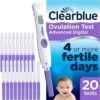 Clearblue Advanced Digital Ovulation Test Kit - 1 Digital Holder And 20 Tests