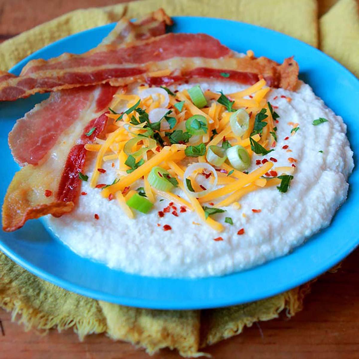 carbs in grits with cheese