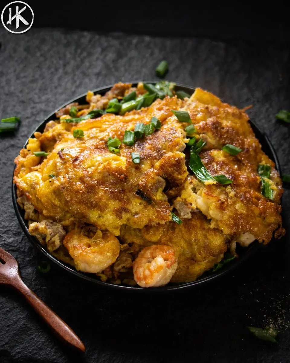 carbs in shrimp egg foo young