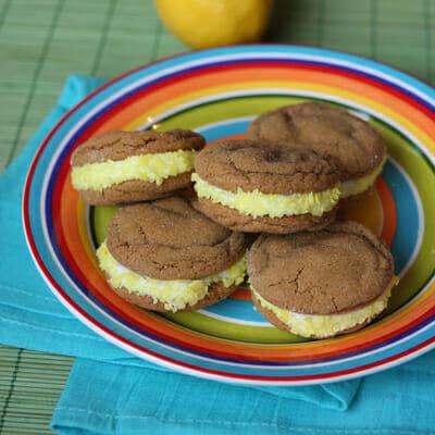 carr's ginger lemon creme cookies