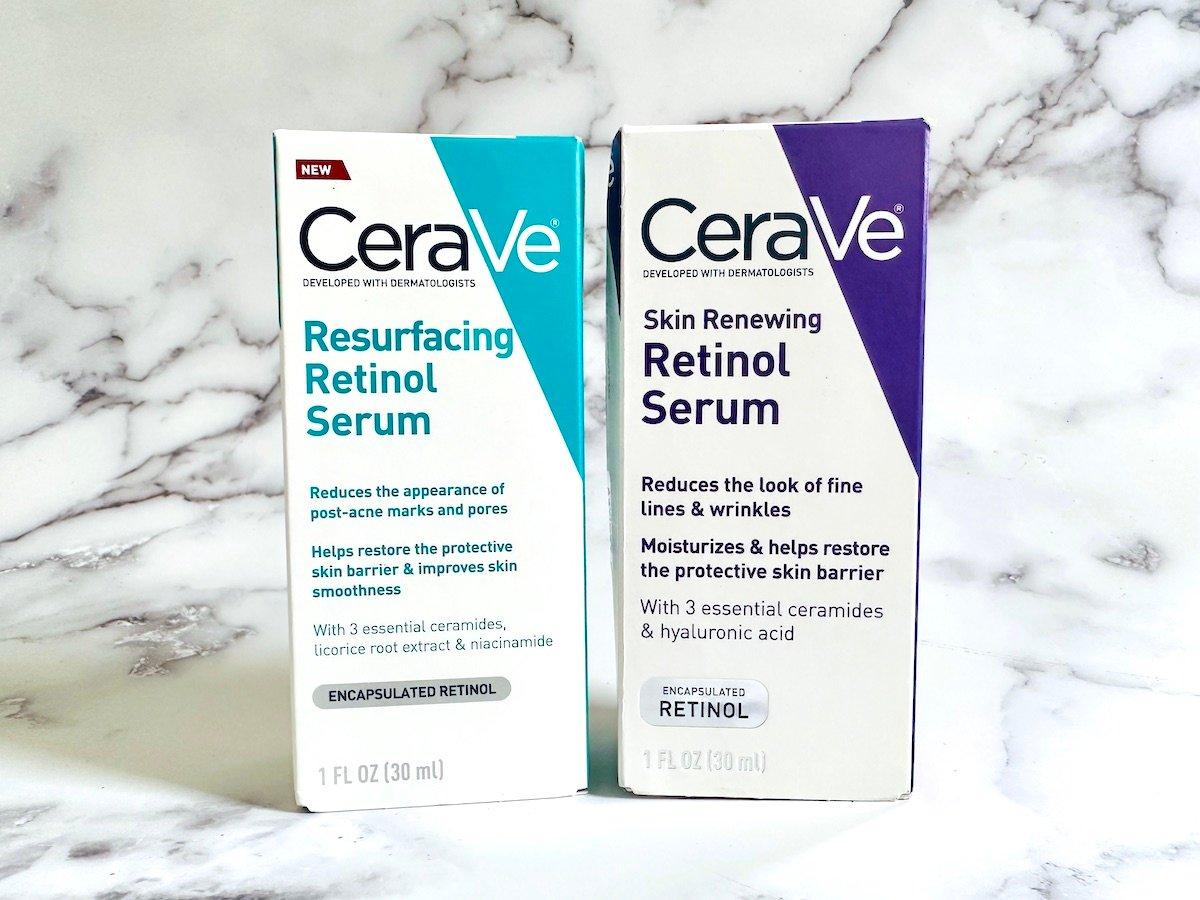 cerave retinol resurfacing vs renewing