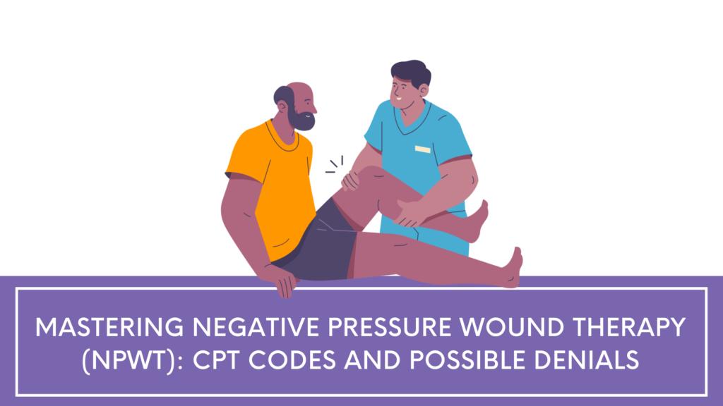 cpt code for negative pressure wound therapy