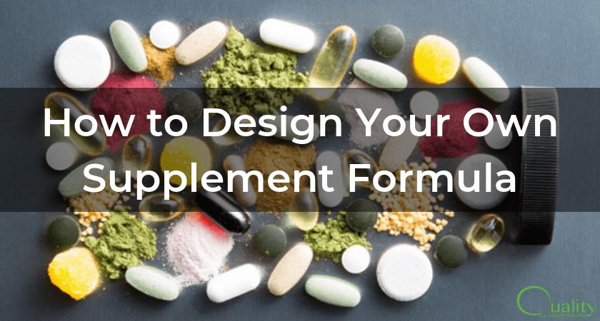 create your own supplement formula