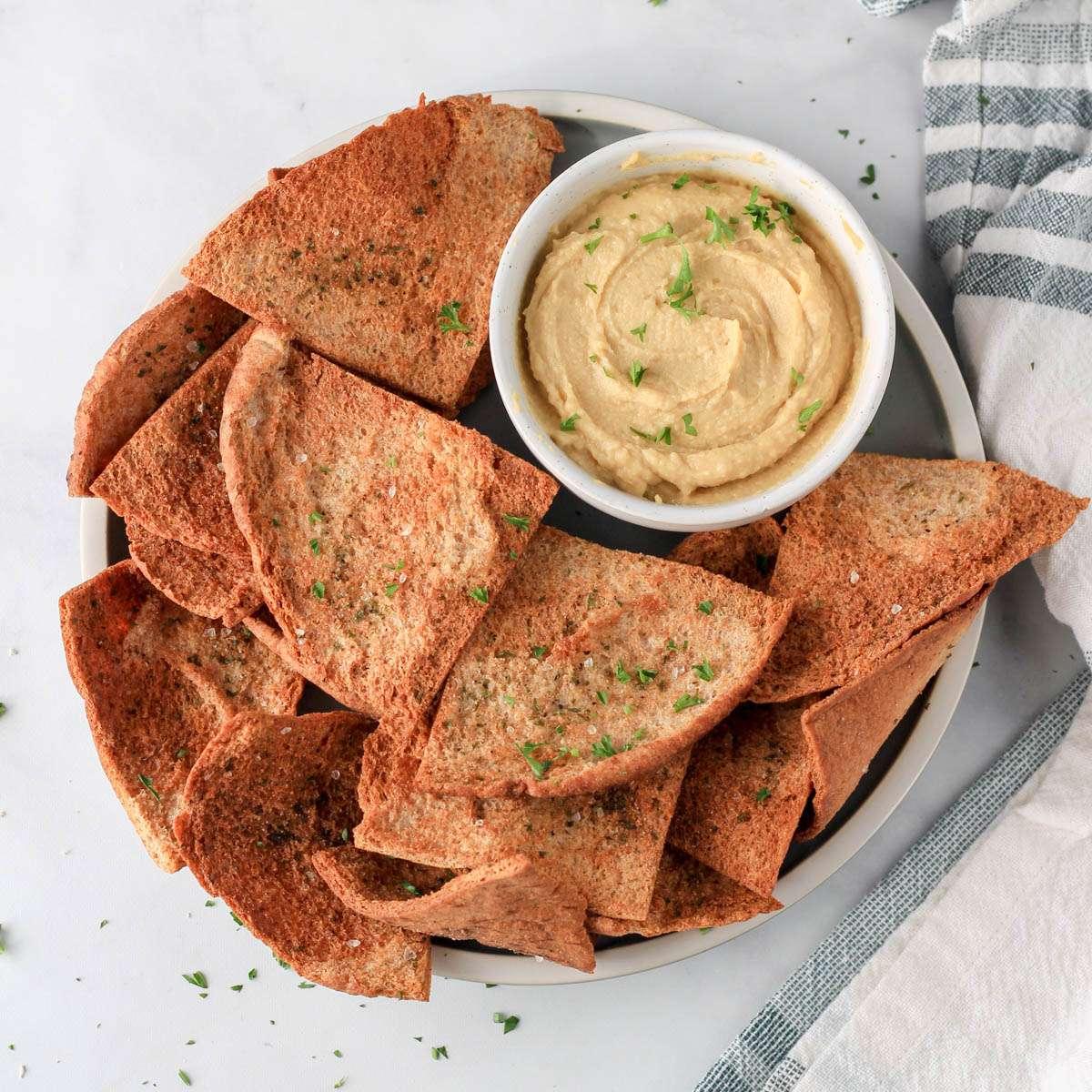 Air Fryer Pita Chips