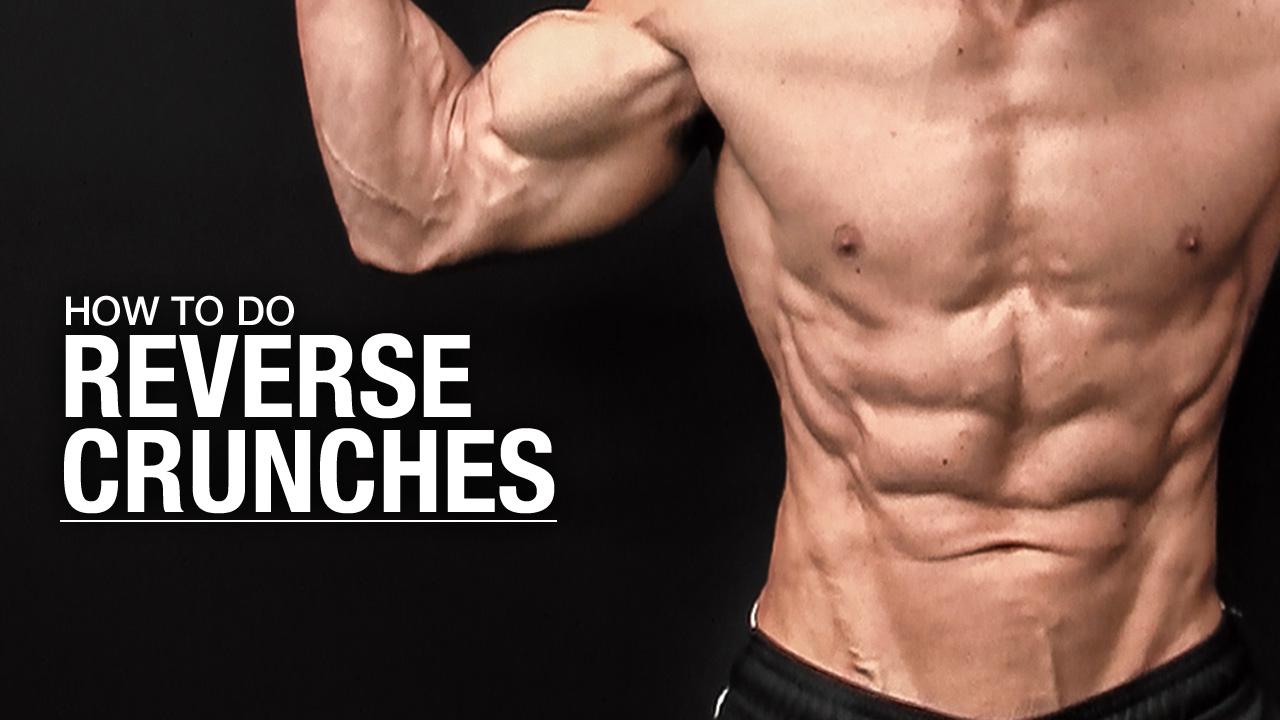 do reverse crunches burn belly fat