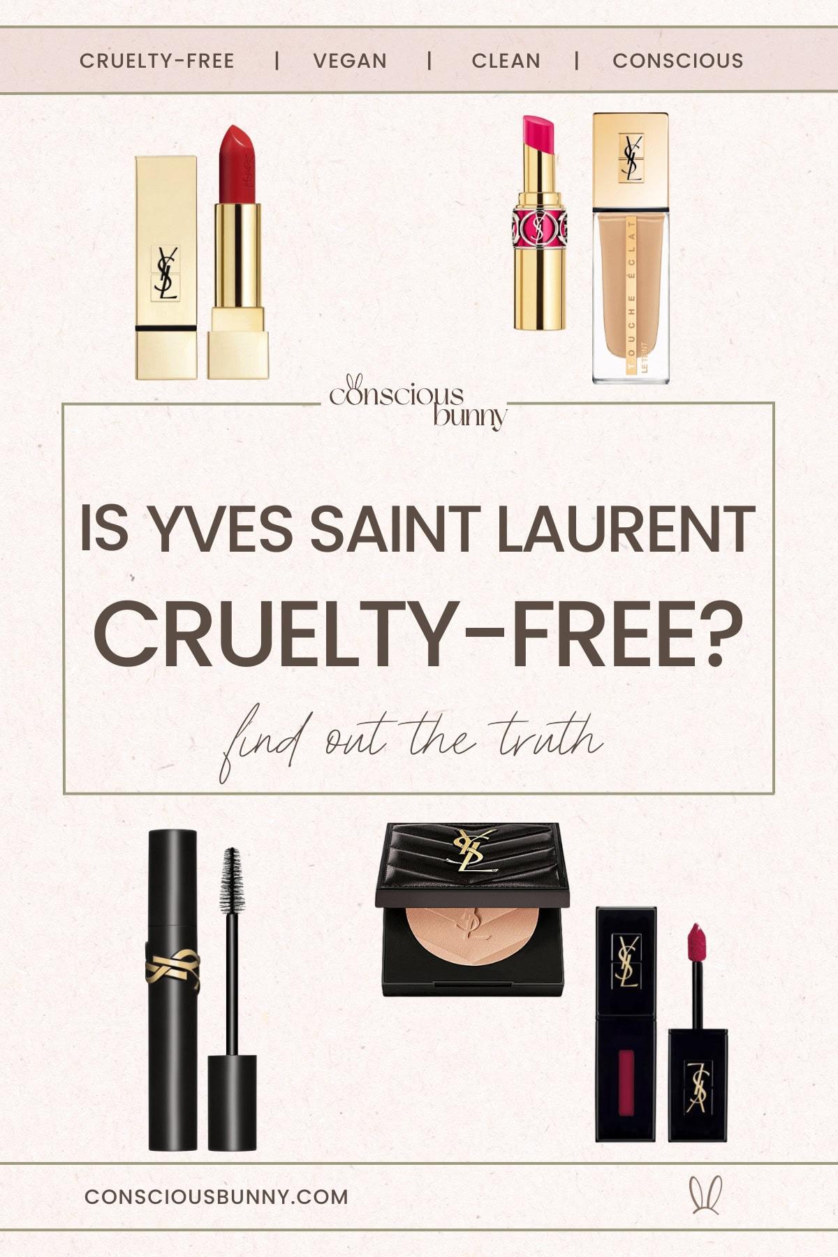 does ysl test on animals