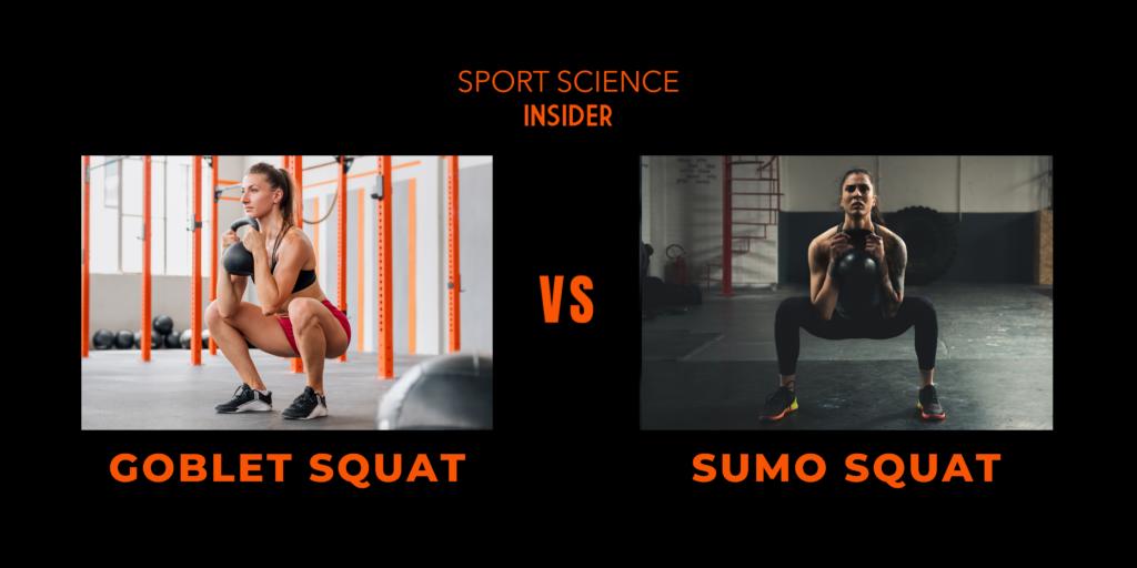 dumbbell sumo squat vs goblet