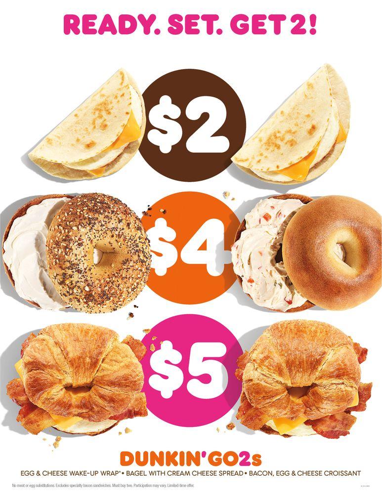 egg and cheese croissant dunkin donuts calories