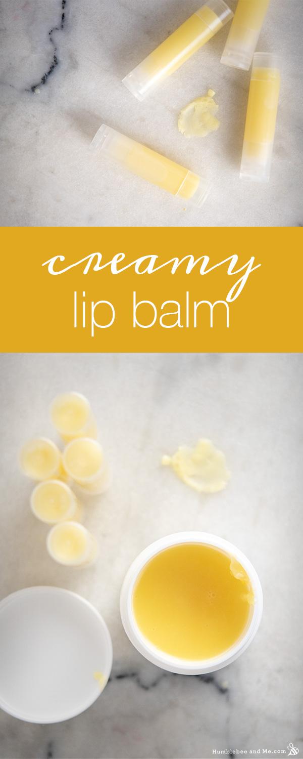 How to Make Creamy Lip Balm