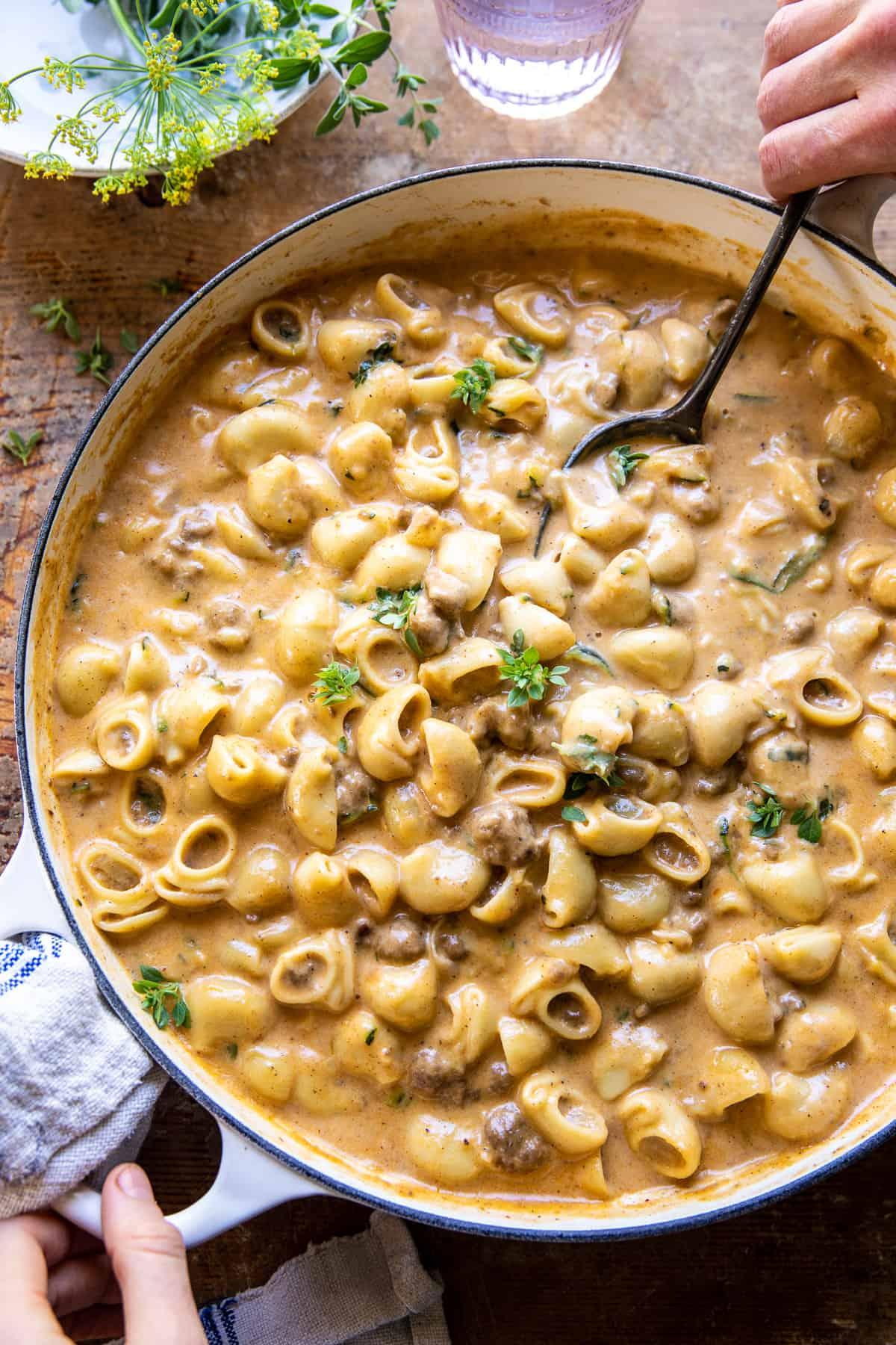 half baked harvest healthy hamburger helper