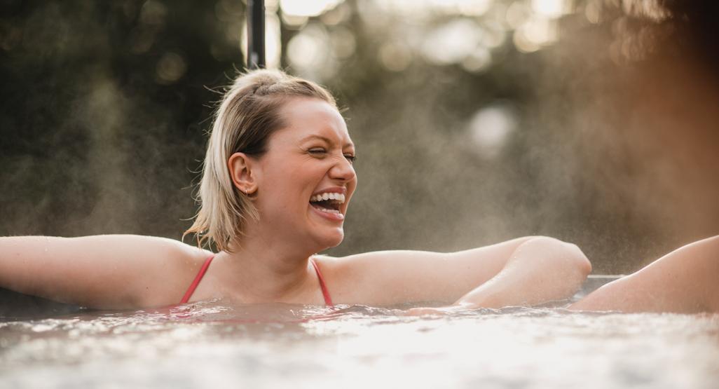 hot tub while on period