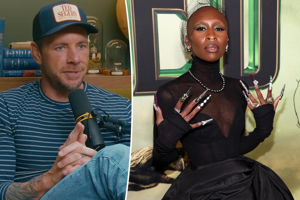 ‘Annoyed’ Cynthia Erivo schools Dax Shepard on how she wipes her butt with crazy-long nails