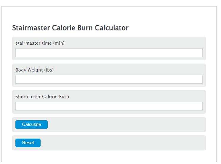 how many calories does 15 minutes on the stairmaster burn