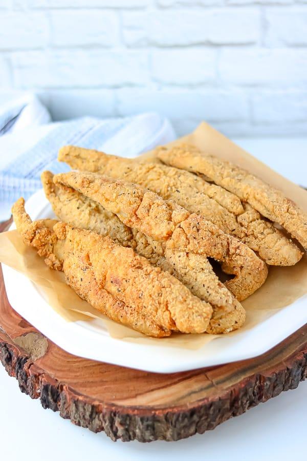 how many calories in fried whiting fish