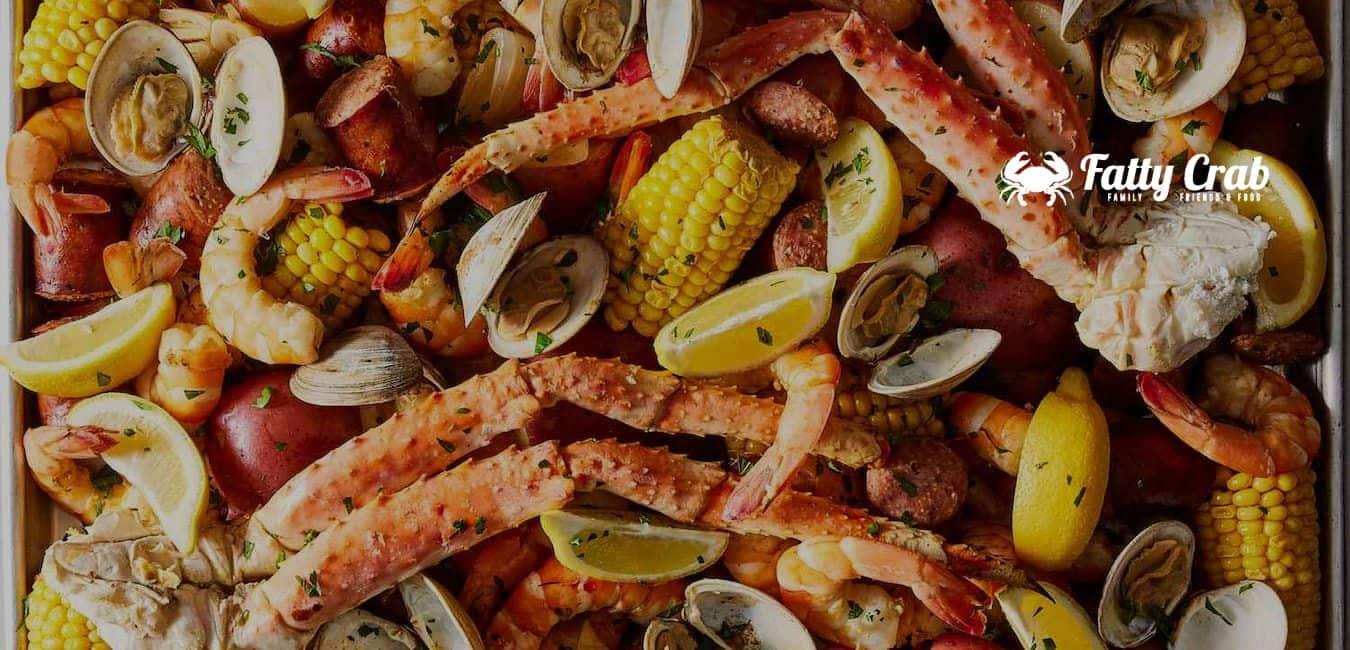 how many calories in seafood boil