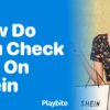 How do you check out on SHEIN?