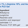 Nifedipine 1%, L-Arginine 10%, and Ascorbic Acid 1% in PLO Gel