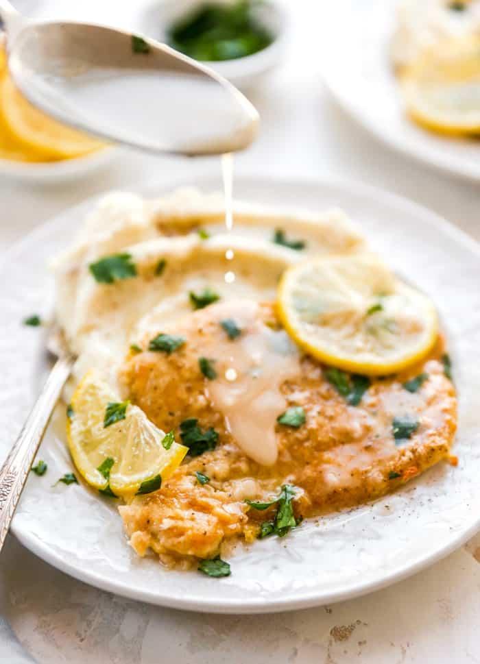 how to reheat chicken francese