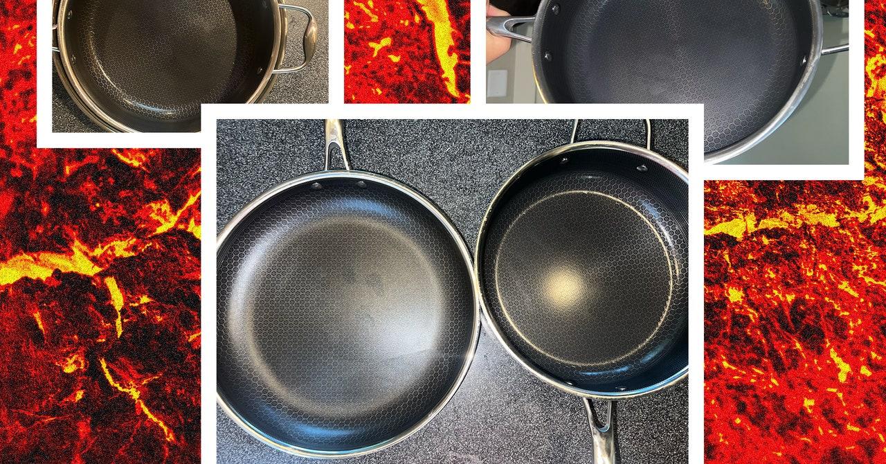 how to season hexclad pans