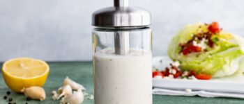 Homemade Blue Cheese Dressing Recipe