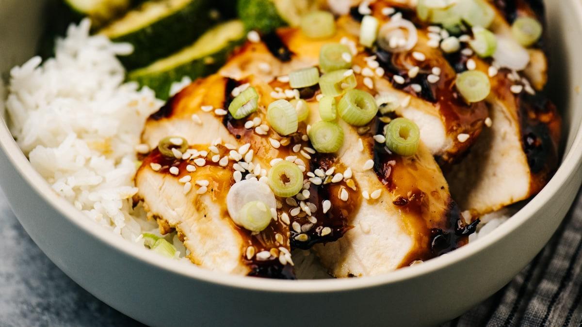 is grilled teriyaki chicken healthy