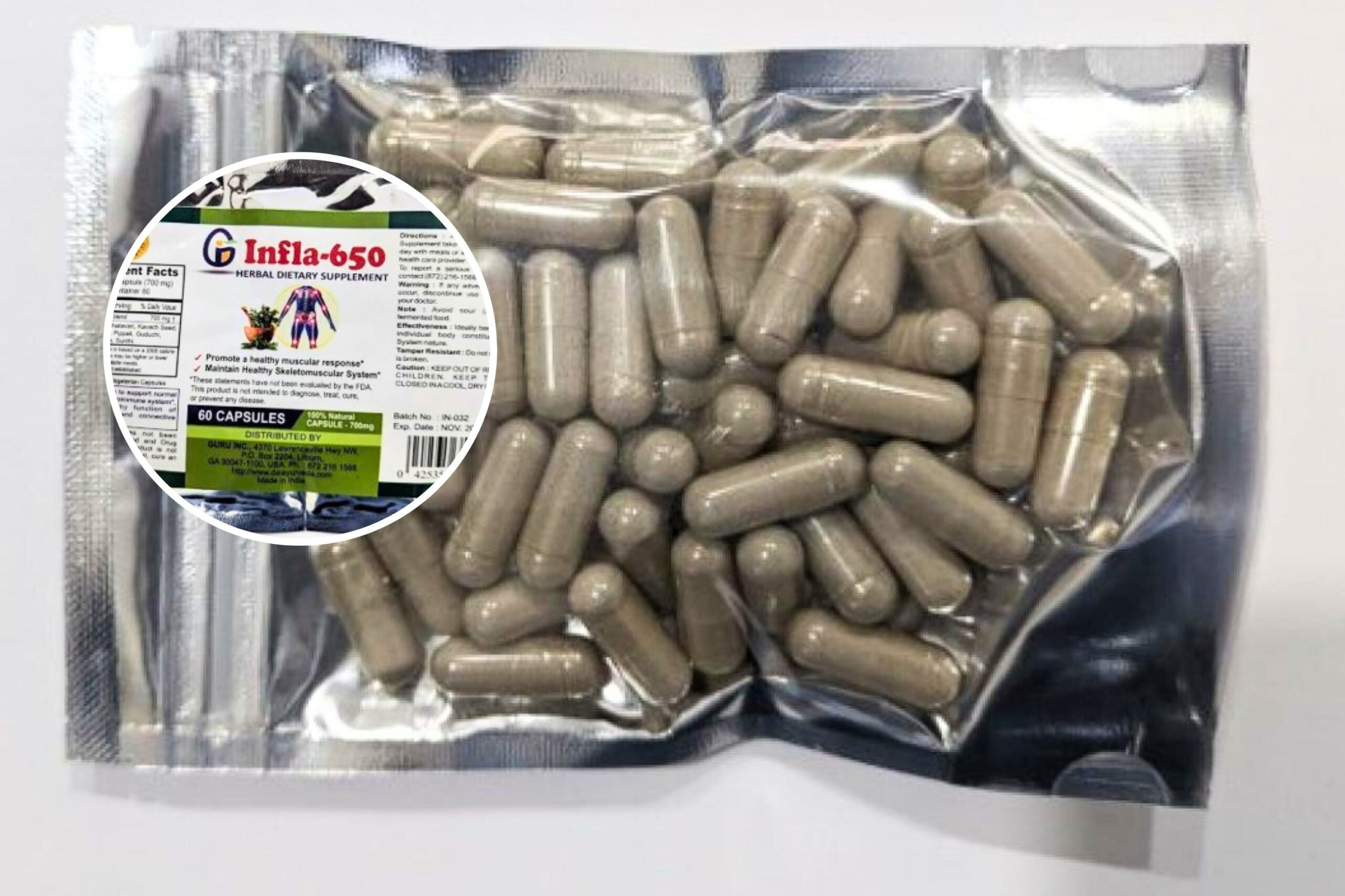 Pain Relief Supplement Recalled Over 'Serious and Life-Threatening' Risks