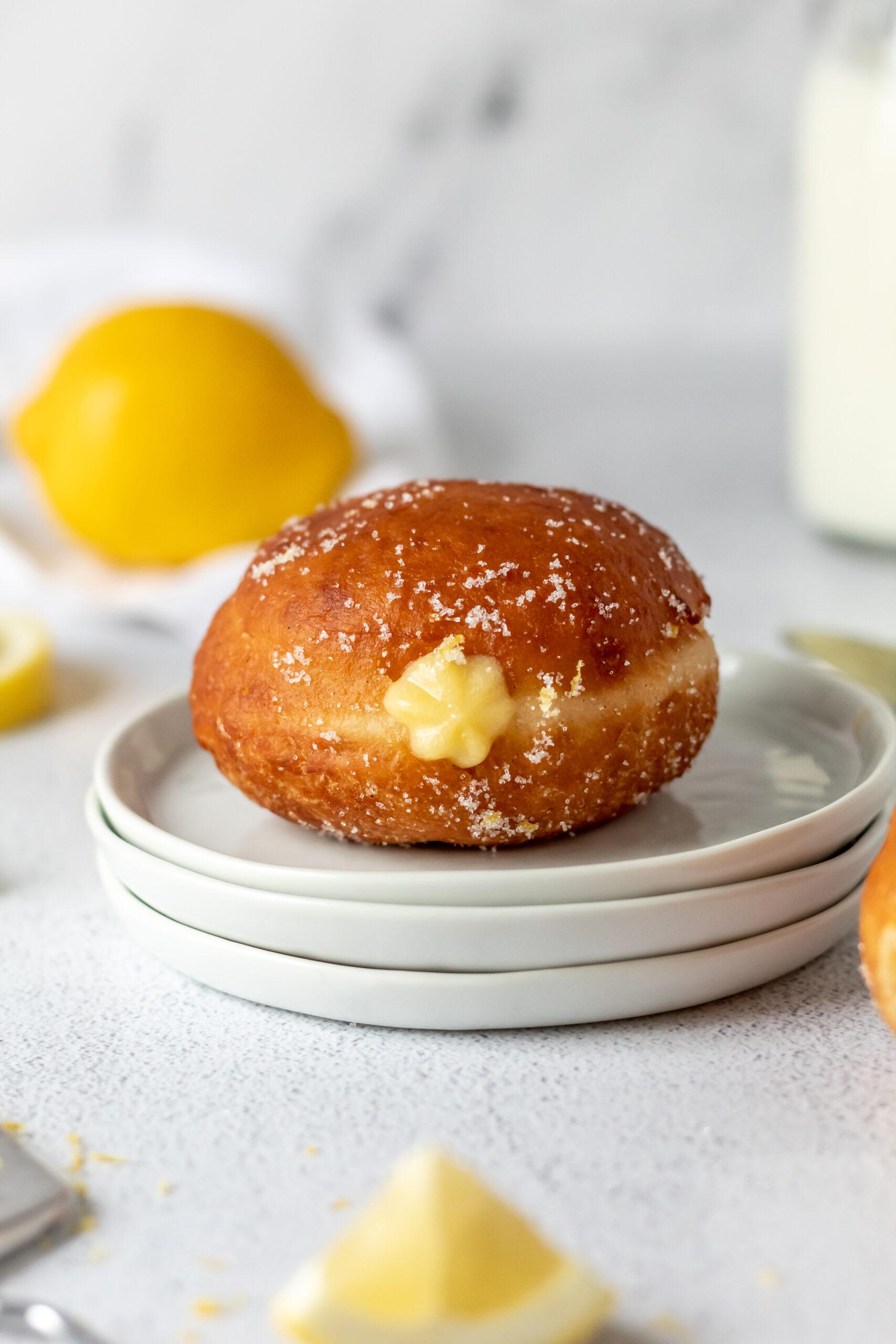 krispy kreme lemon filled donut calories