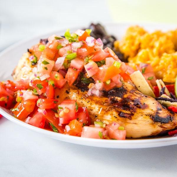 margarita grilled chicken chili's calories