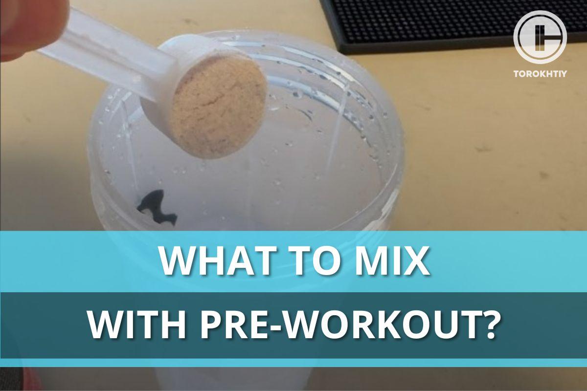 mixing pre workout with gatorade