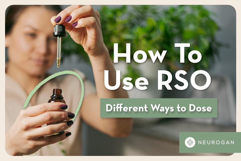 mixing rso with coconut oil