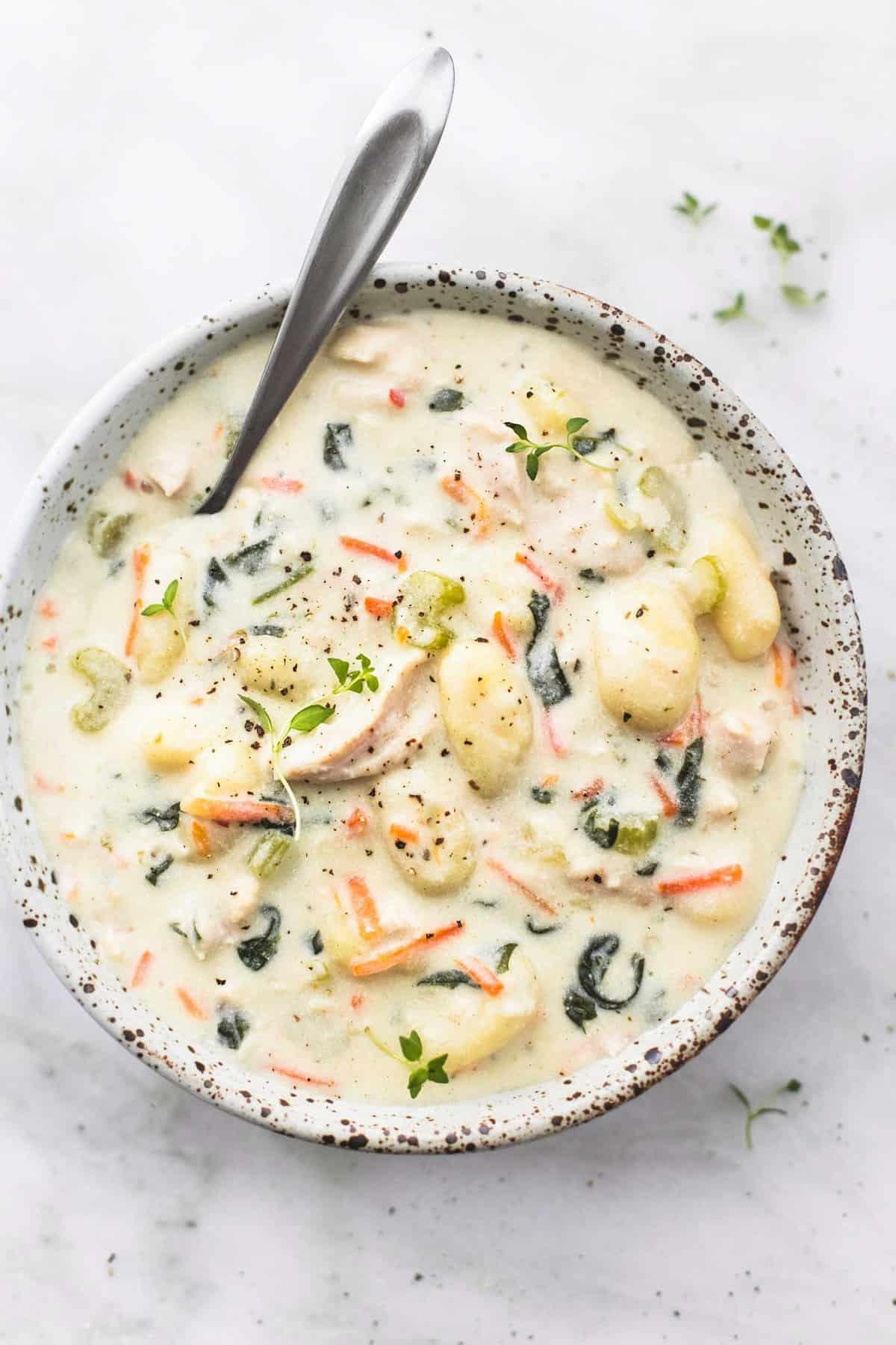 olive garden chicken and gnocchi soup nutrition