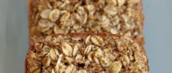 Gluten-free Maple Brown Sugar Baked Oatmeal Squares {dairy-free}