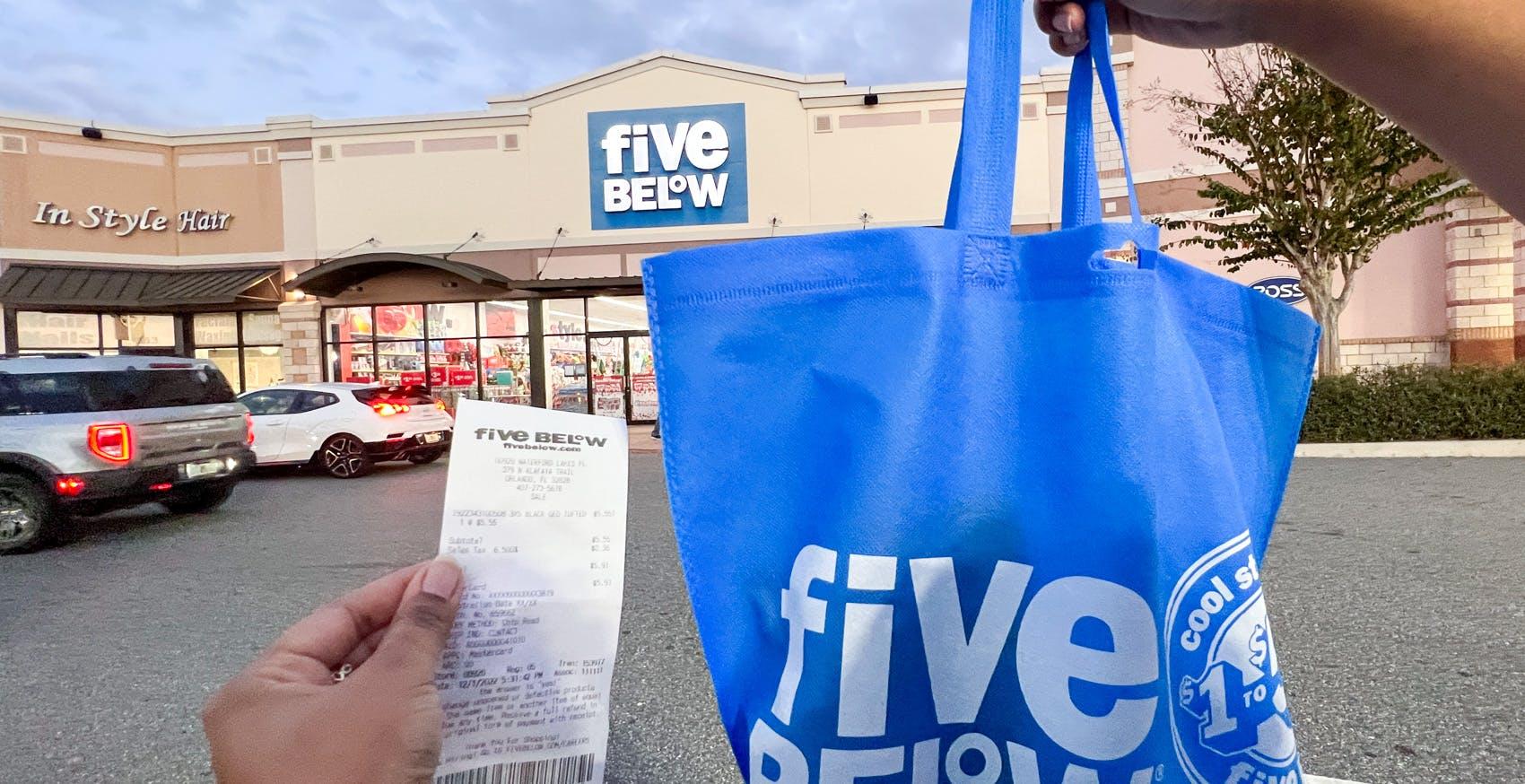 return policy for five below