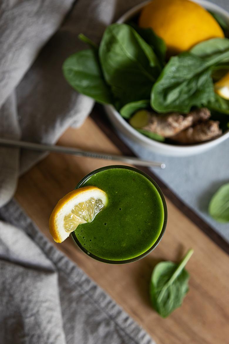 smoothie king lemon ginger spinach recipe