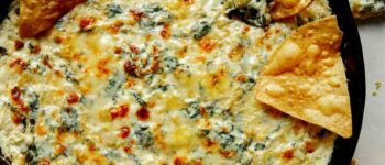 The BEST Spinach Artichoke Dip