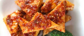 Easy Chili Garlic Tofu