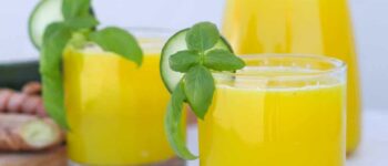 Pineapple and Cucumber Juice (No Juicer Needed)