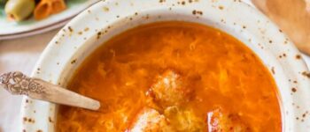 Healthy Spanish Garlic Soup (Sopa de Ajo)