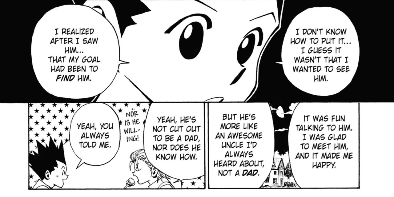 when does gon meet ging