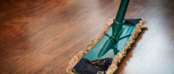 Minimizing Back Pain While Doing Dishes and Cleaning the Floor